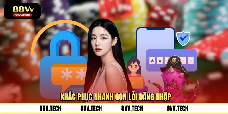 Khắc phục nhanh gọn lỗi đăng nhập